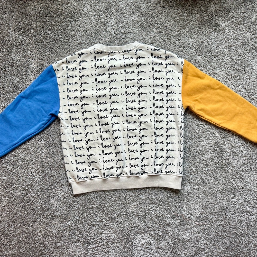 Minimalistic Folk Co Sweatshirt NWOT 10-12yr